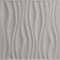 Ekena Millwork 19 5/8in. W x 19 5/8in. H Leandros EnduraWall Decorative 3D Wall Panel Covers 2.67 Sq. Ft. WP20X20LECDB - alternate 2